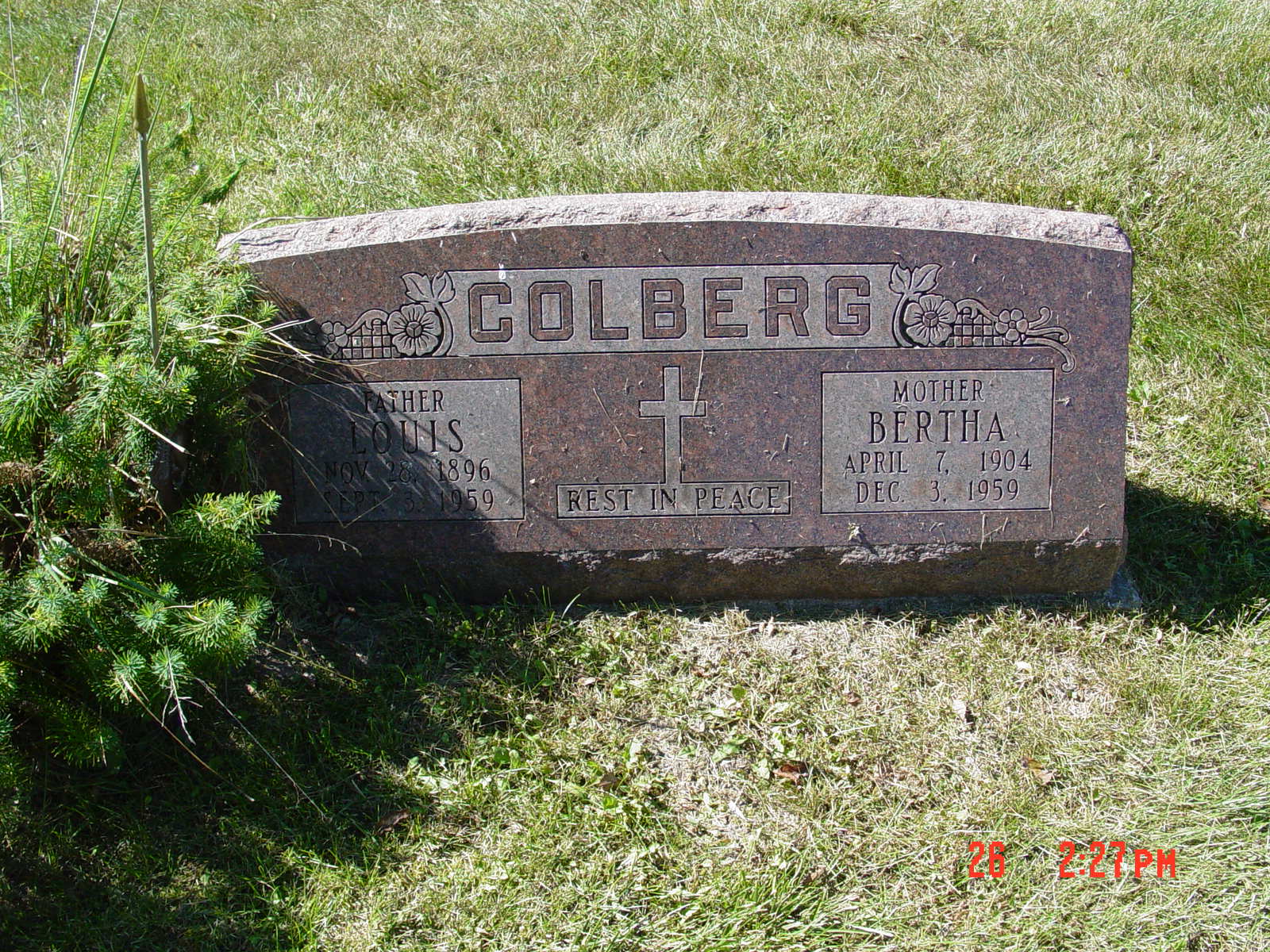 Portrait of Louis Colberg