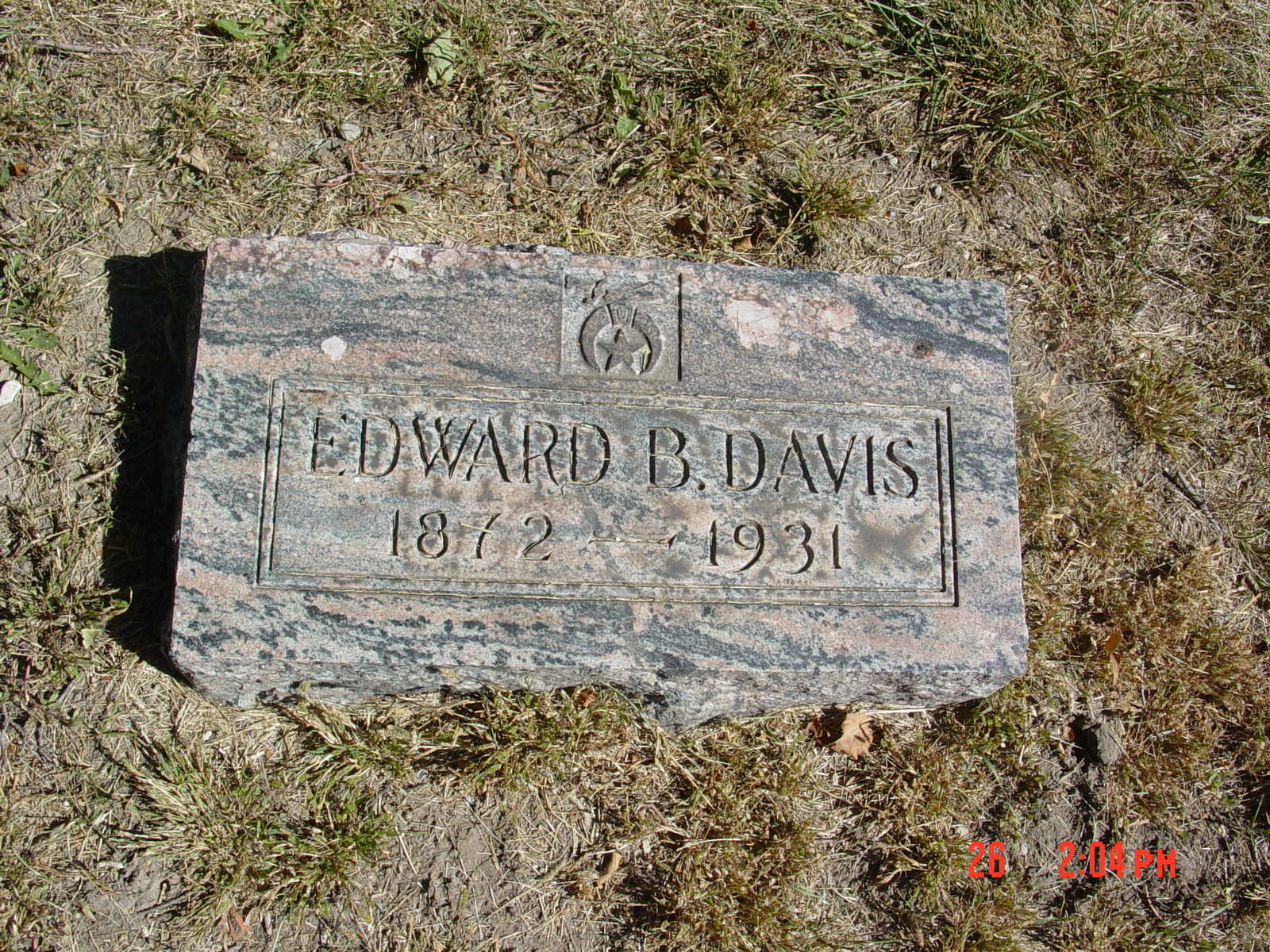 Portrait of Edward B Davis