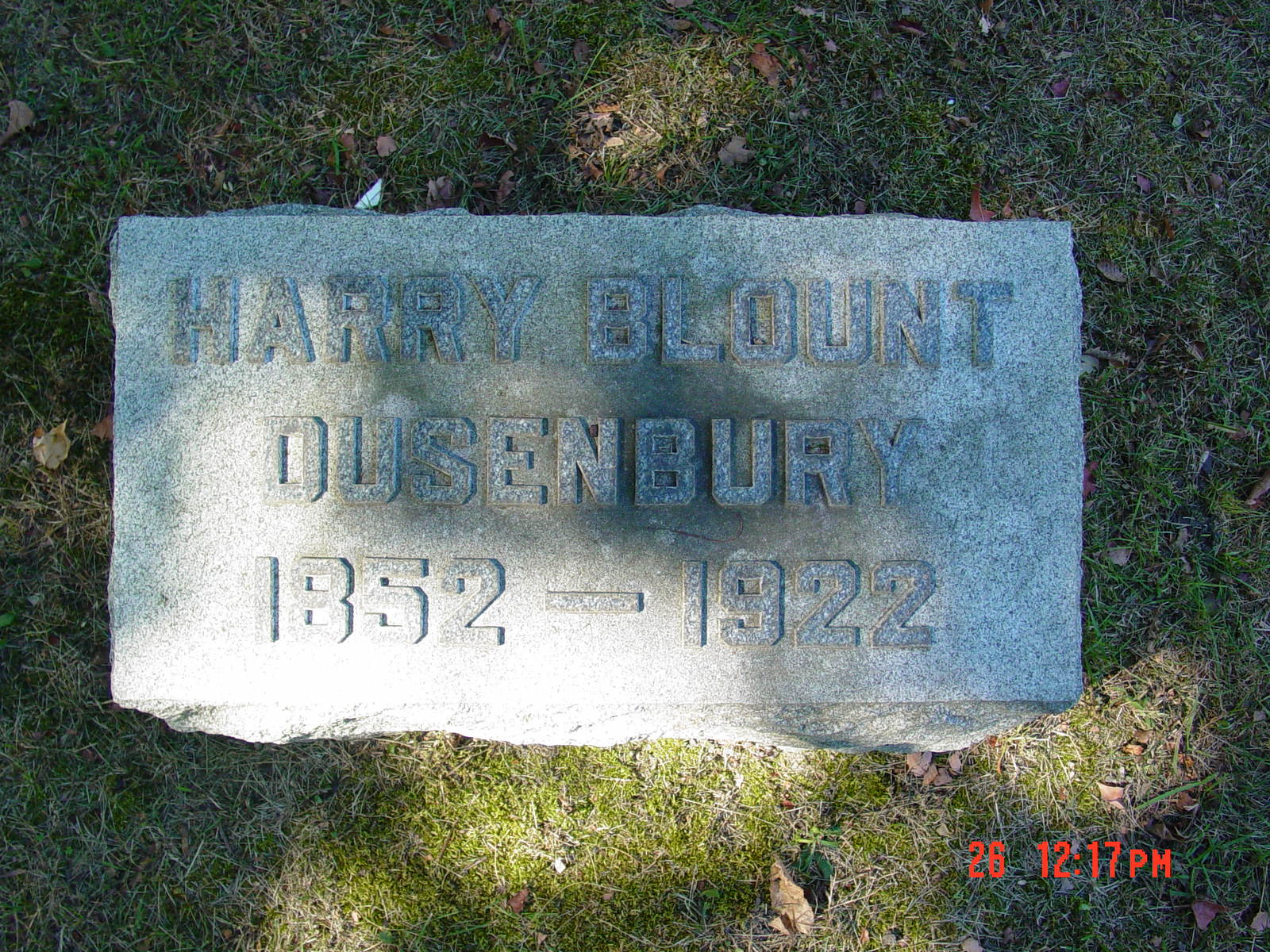 Portrait of Henry Blount Dusenbury