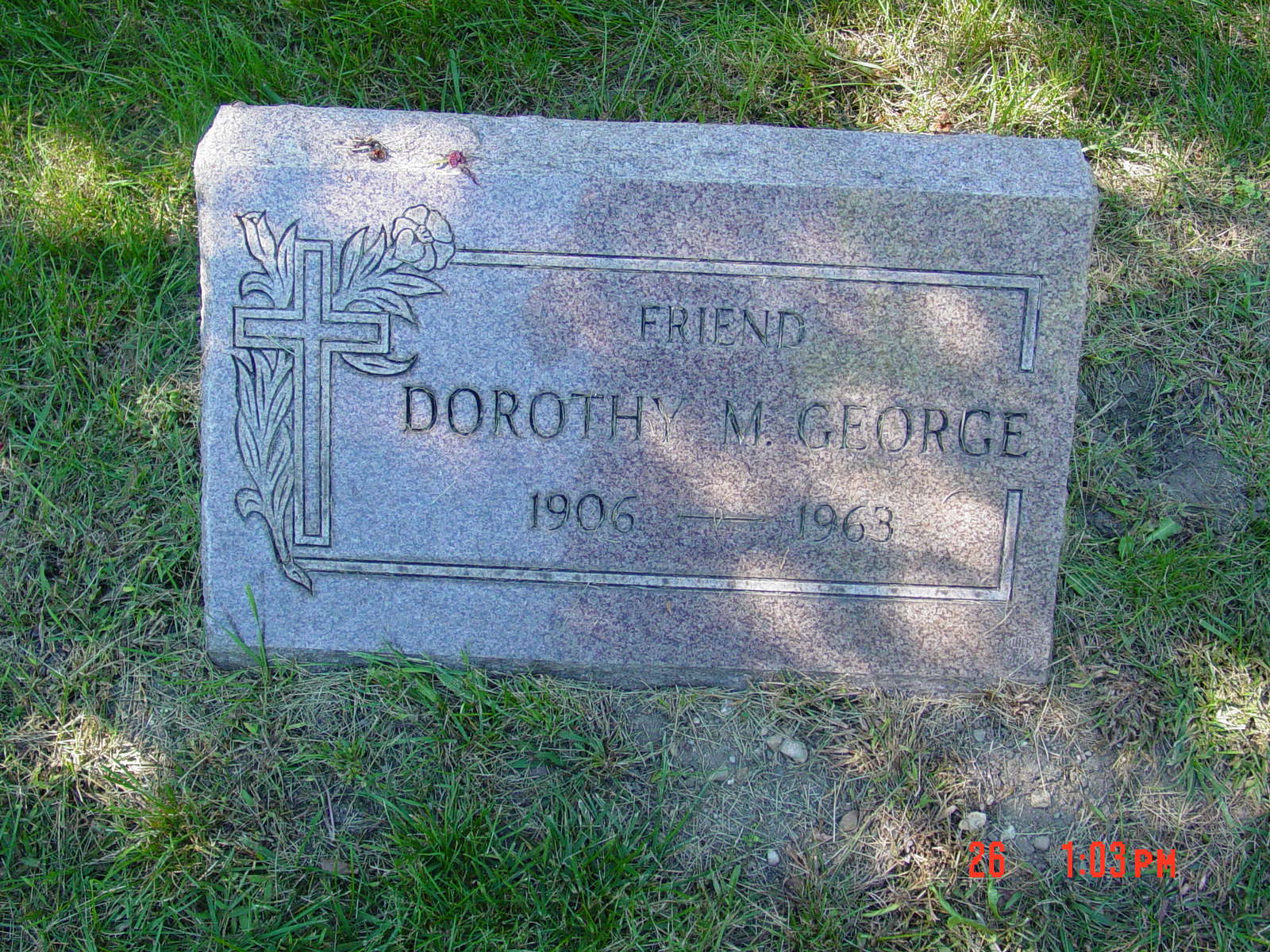 Portrait of Dorothy M George