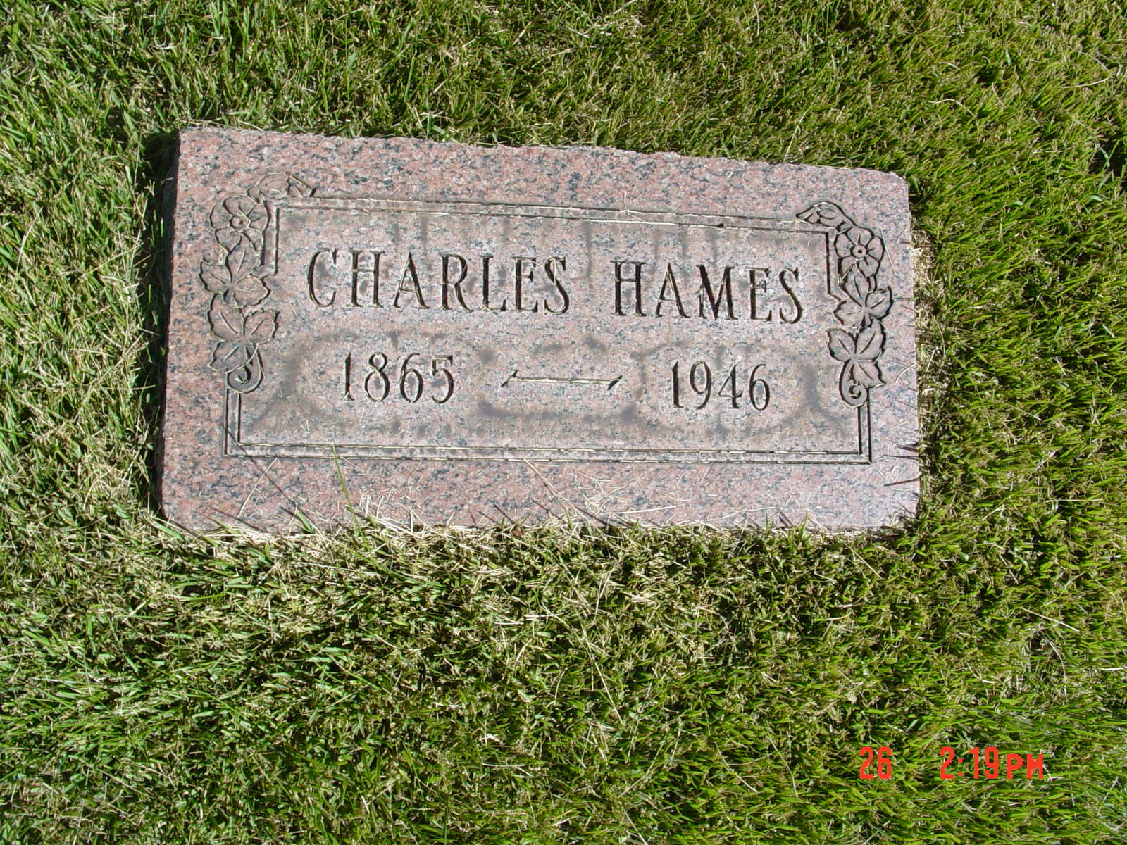 Portrait of Charles Hames