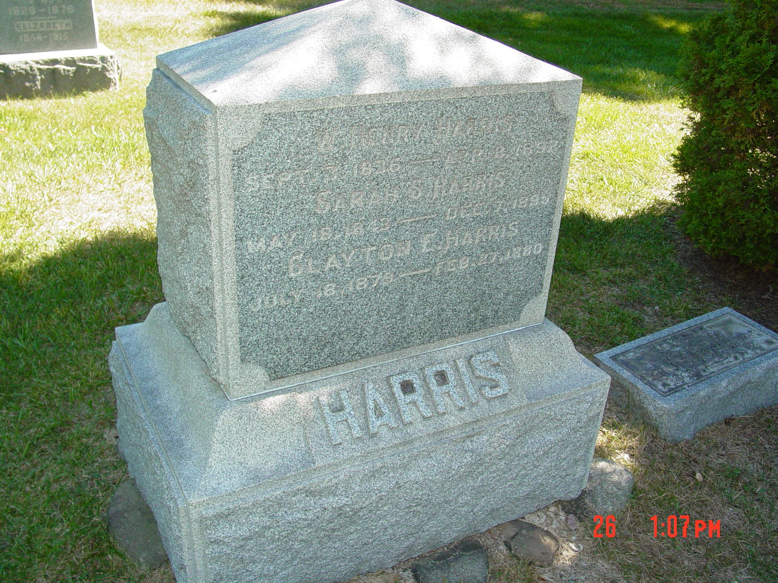 Portrait of Henry W Harris