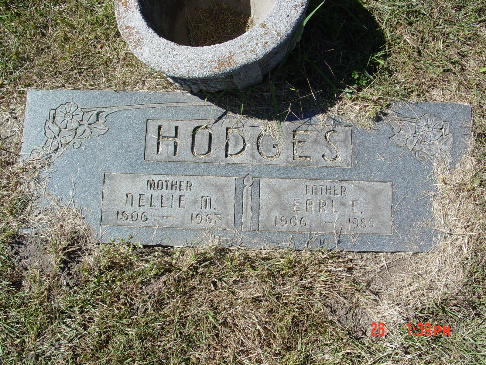 Portrait of Nellie M Hodges