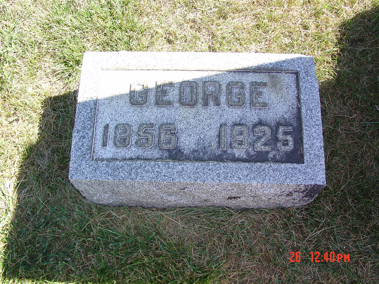 Portrait of George Houghten