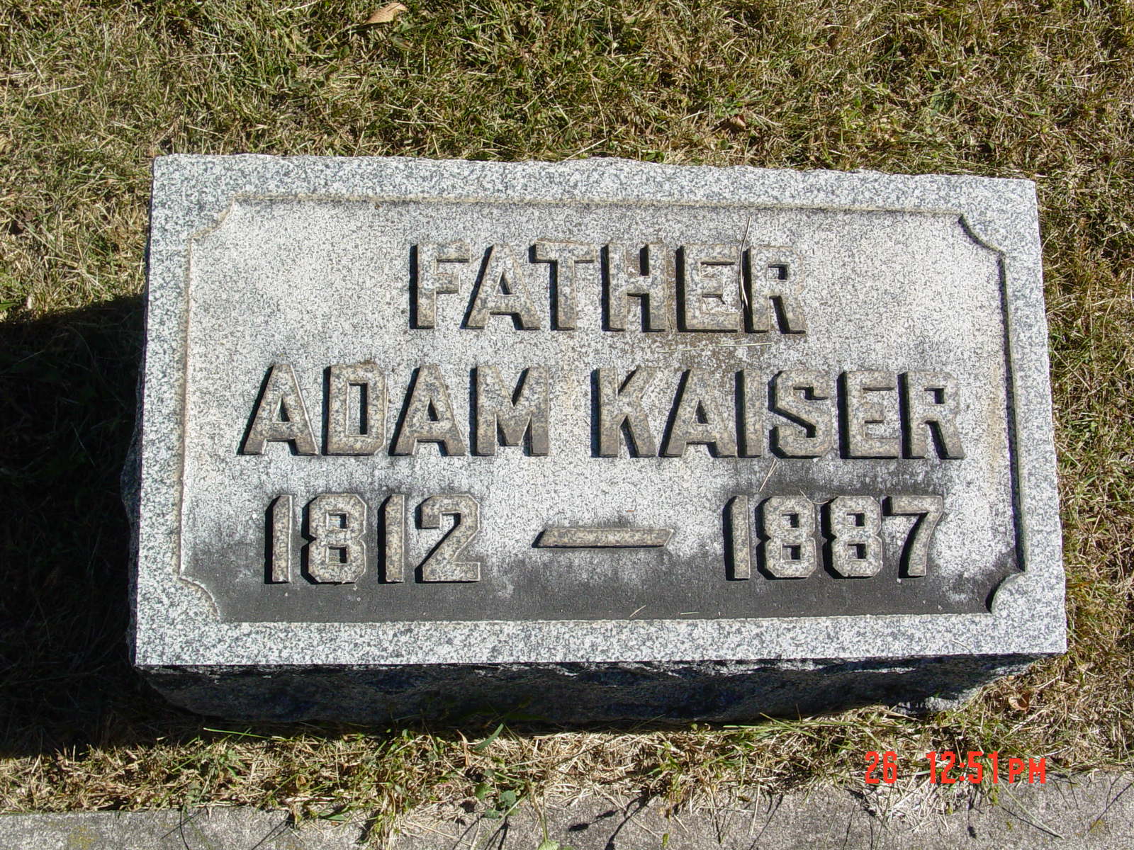 Portrait of Adam Kaiser