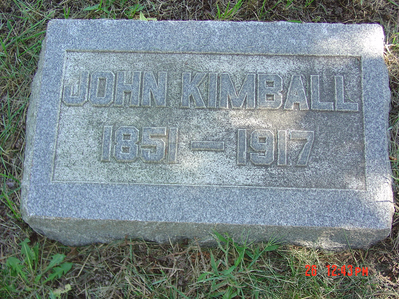 Portrait of John Kimball