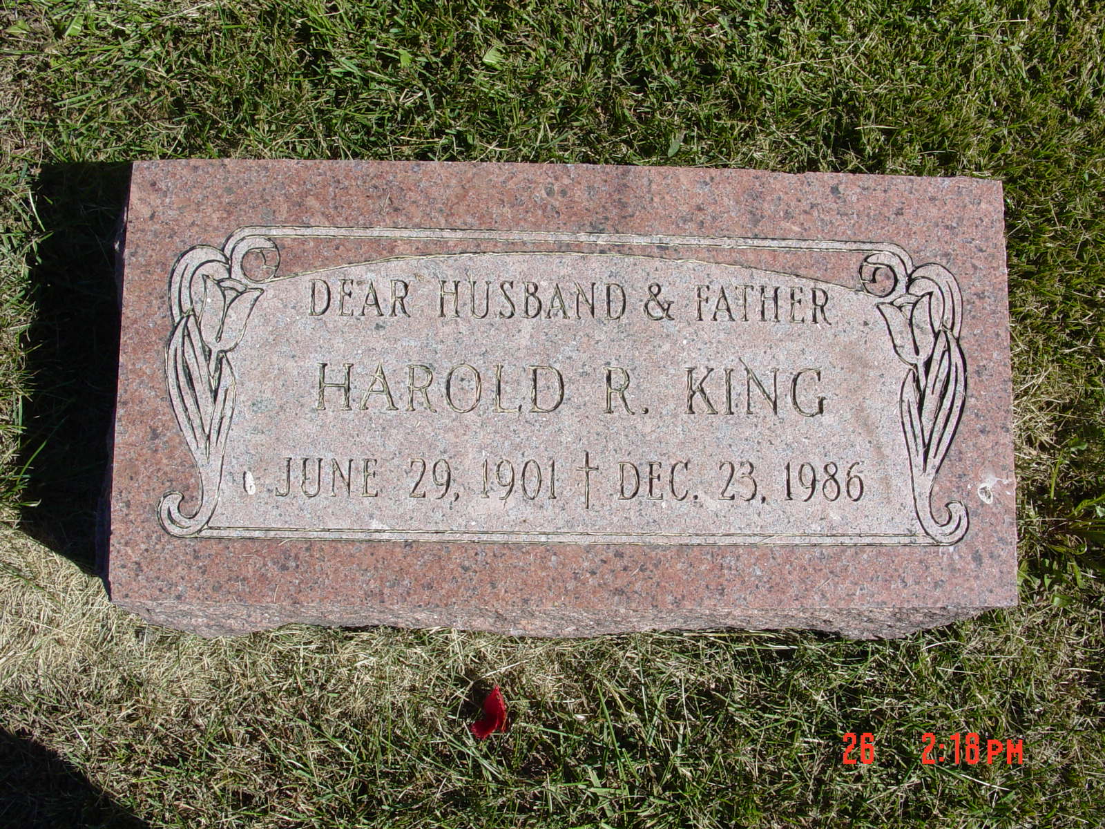 Portrait of Harold R. King