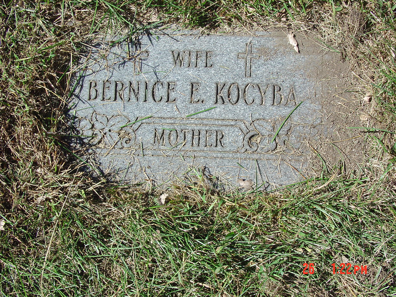 Portrait of Bernice E Kocyba