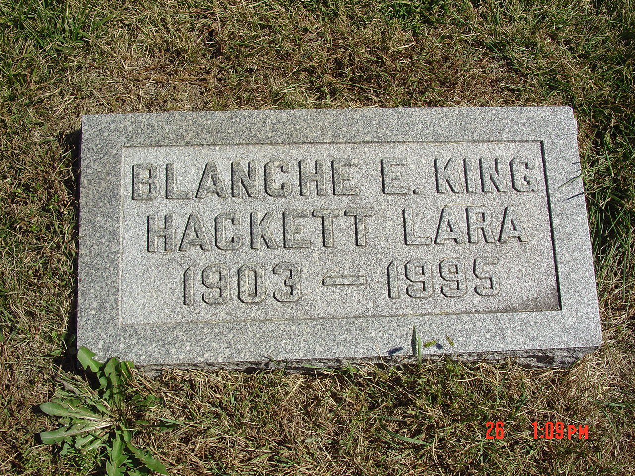 Portrait of Blanche Elizabeth King