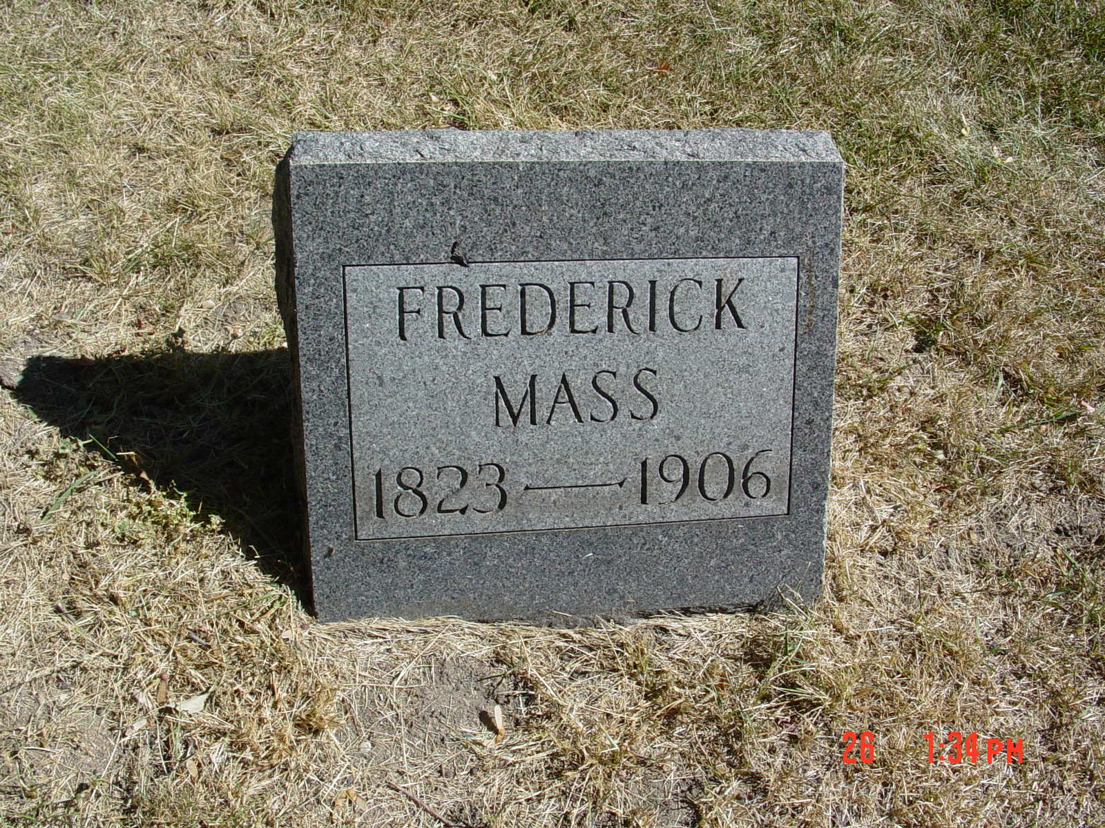 Portrait of Frederick Mass