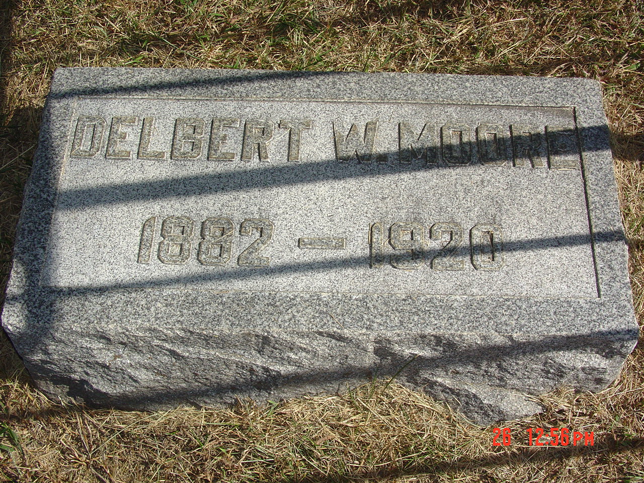 Portrait of Delbert W Moore