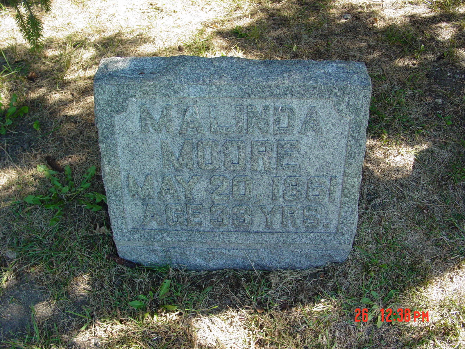 Portrait of Malinda King Moore
