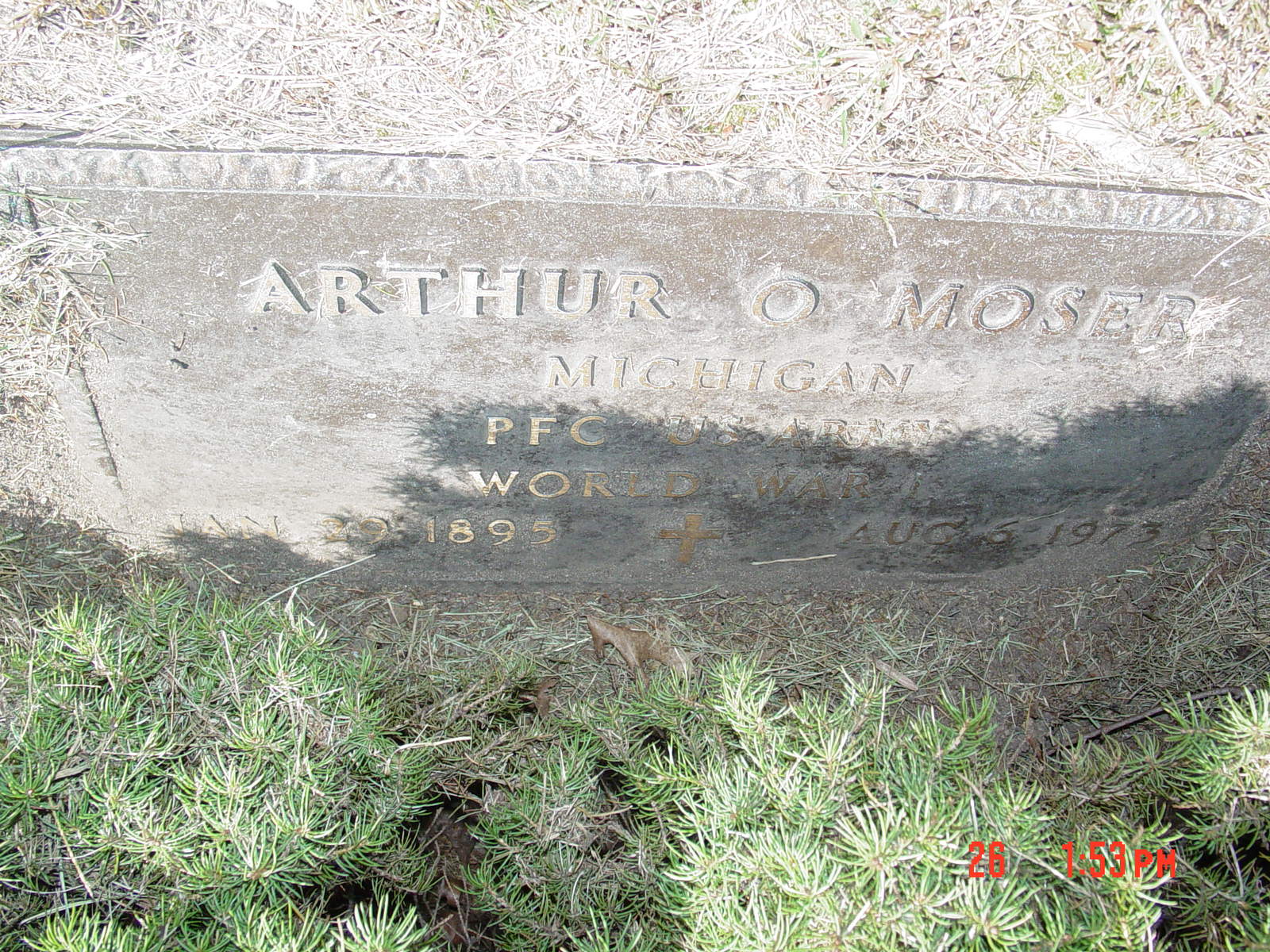Portrait of Arthur O Moser