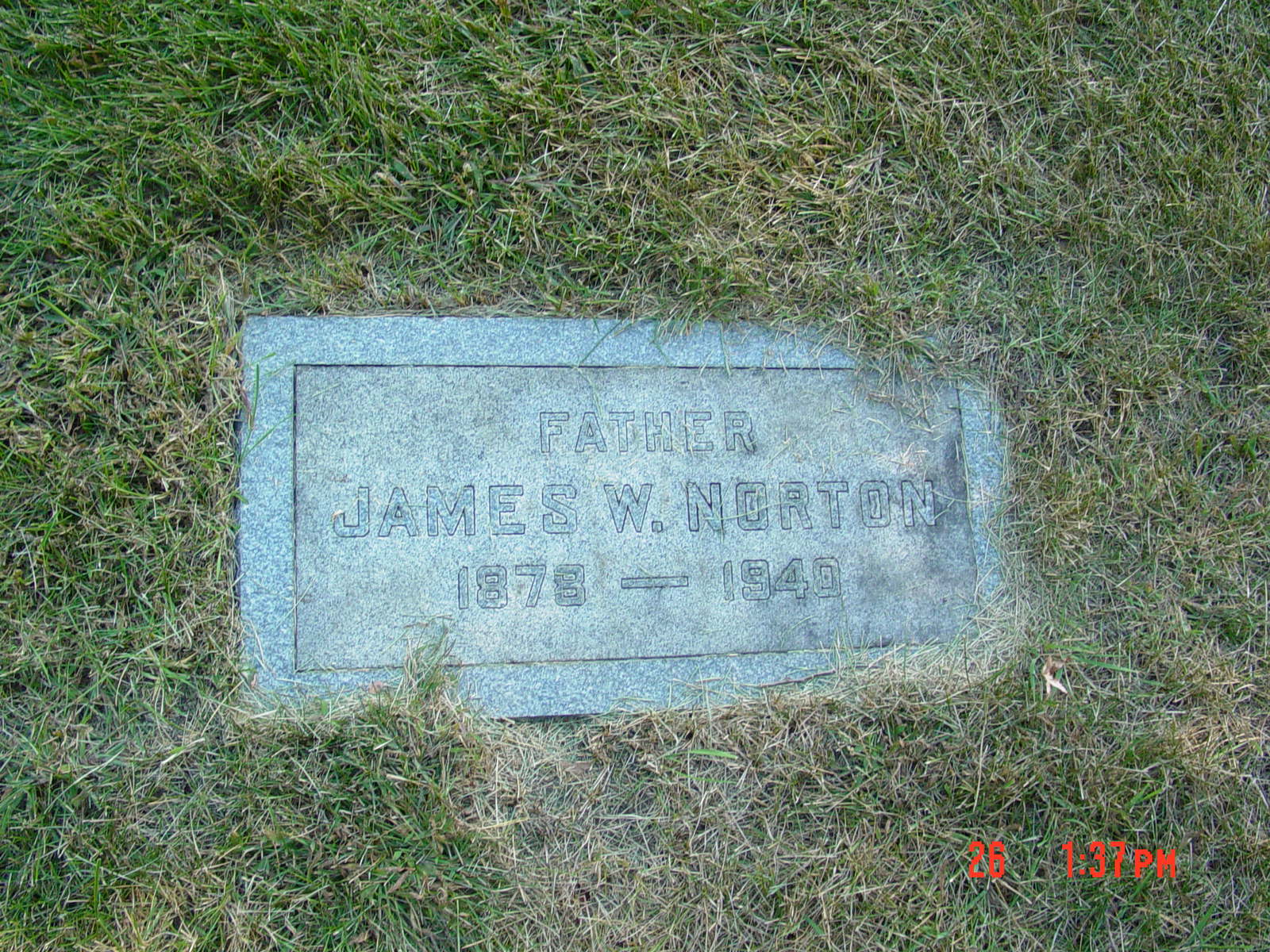 Portrait of James W Norton
