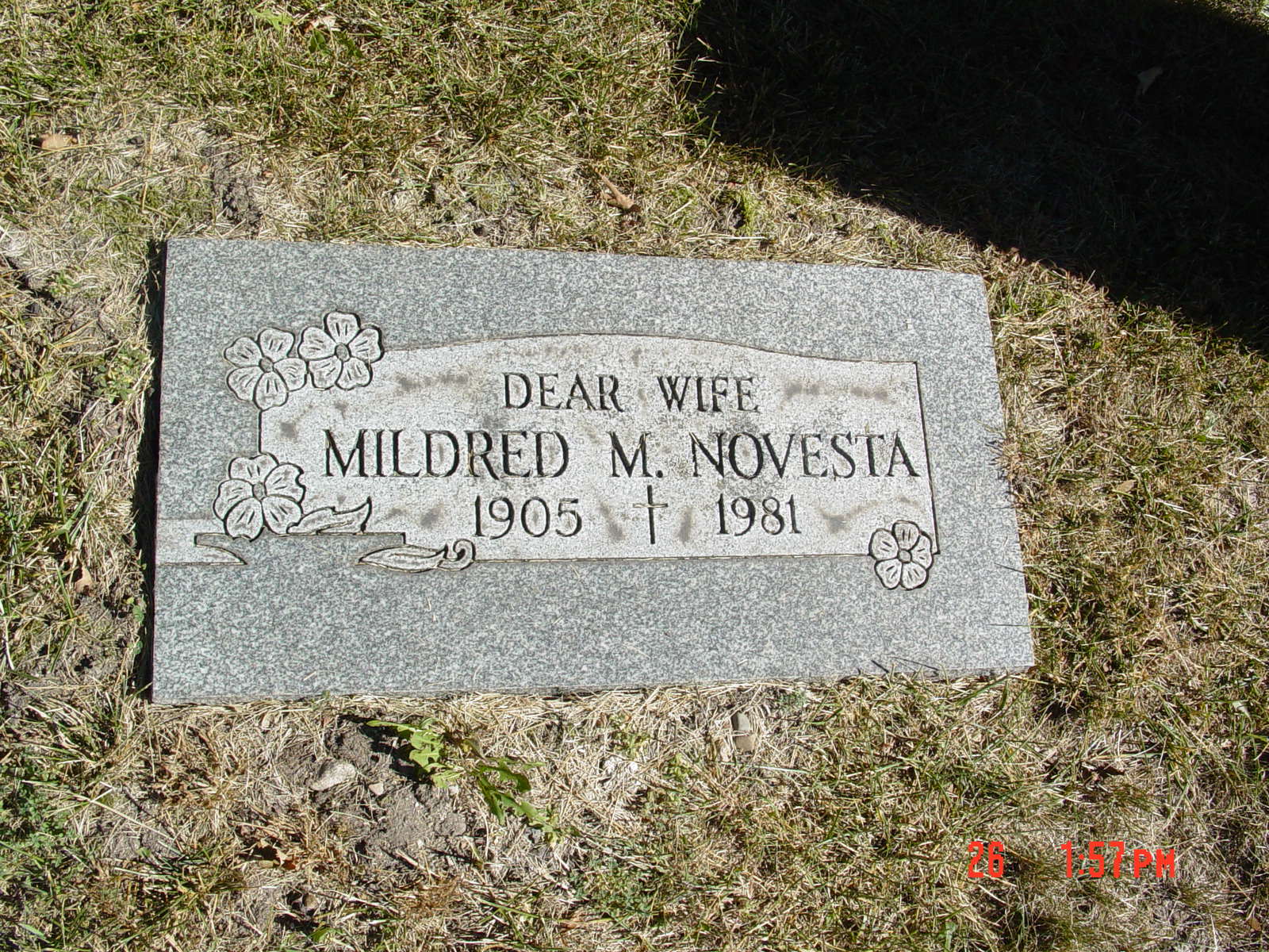 Portrait of Mildred M Novesta