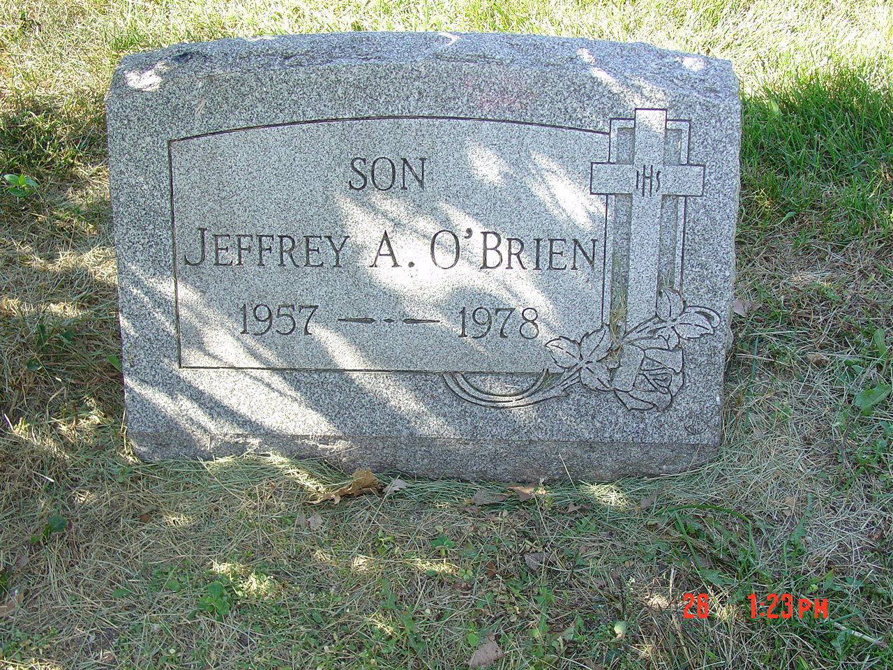 Portrait of Jeffrey A OBrien