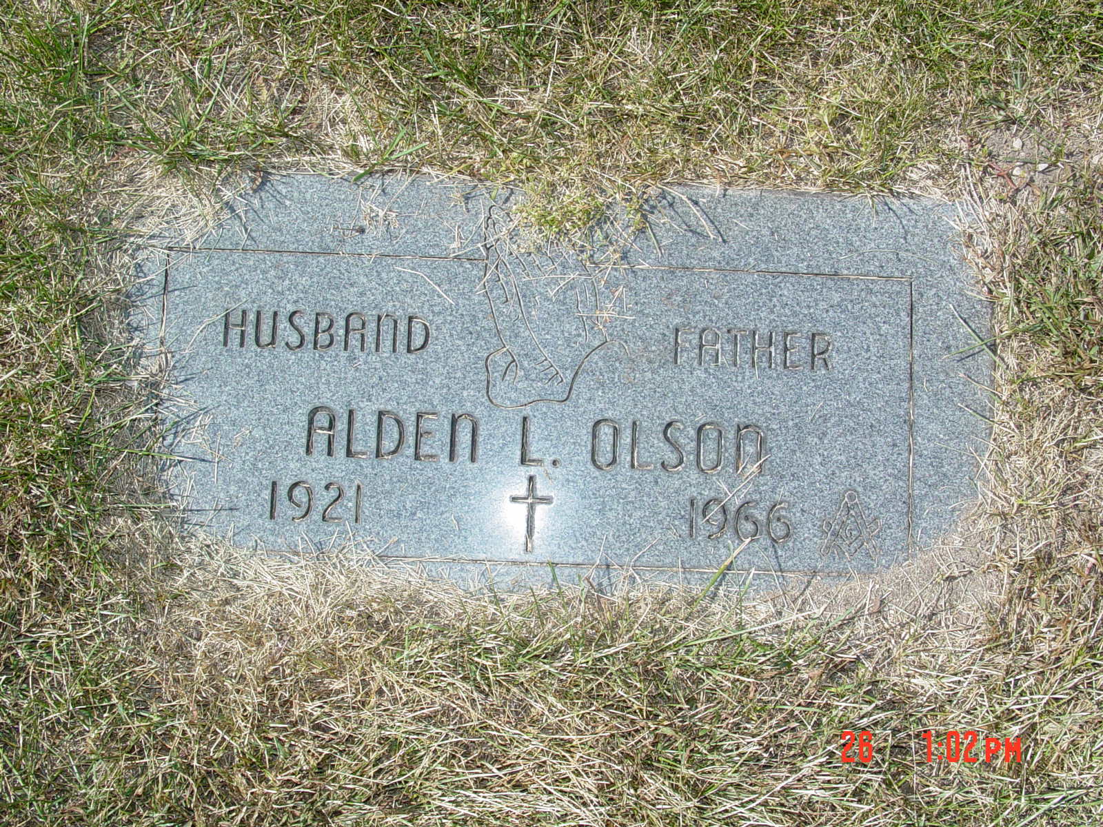 Portrait of Alden L Olsen