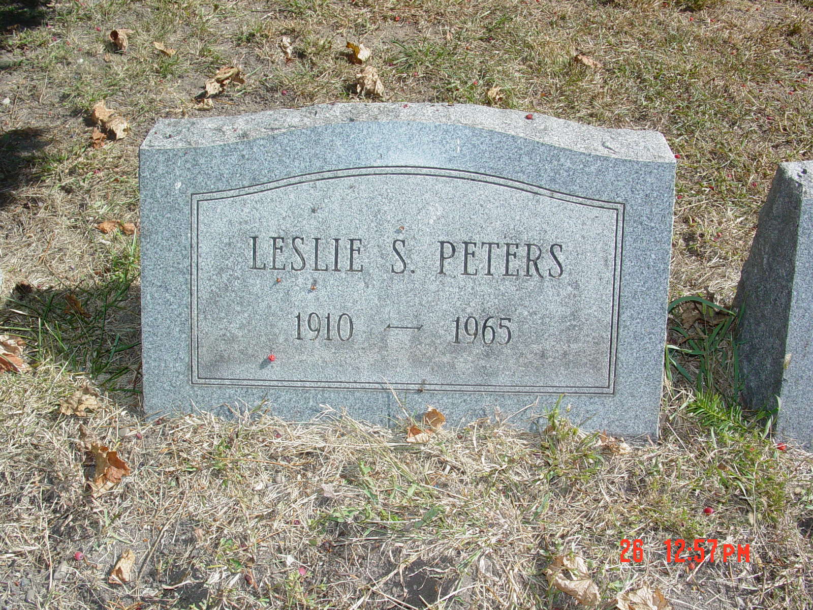 Portrait of Leslie S. Peters