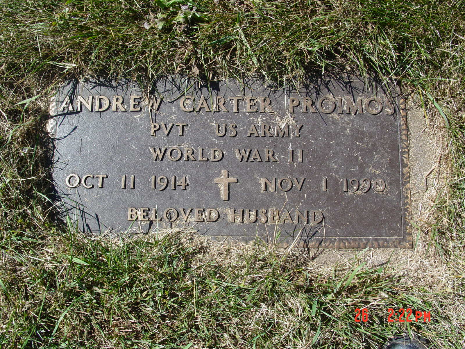 Portrait of Andrew Carter Proimos