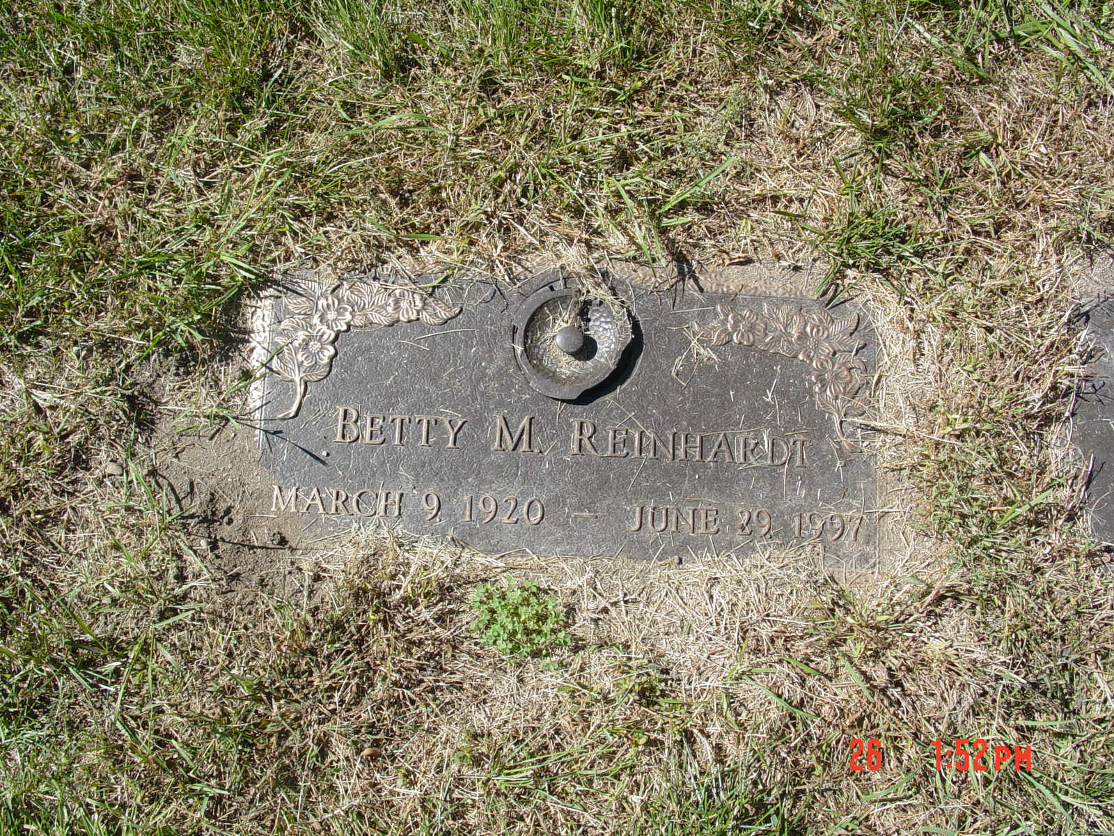 Portrait of Betty M Reinhardt