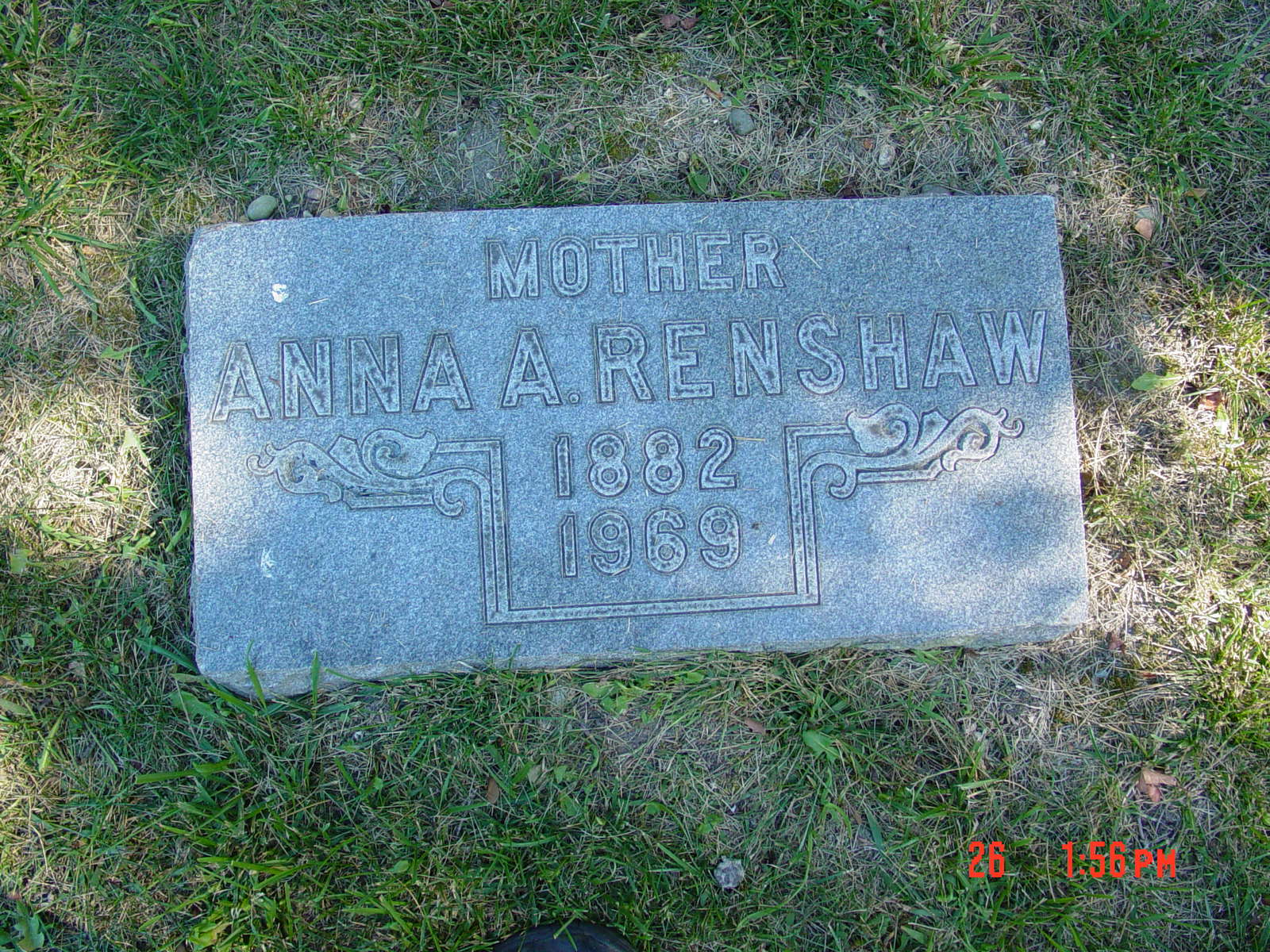Portrait of Anna Renshaw