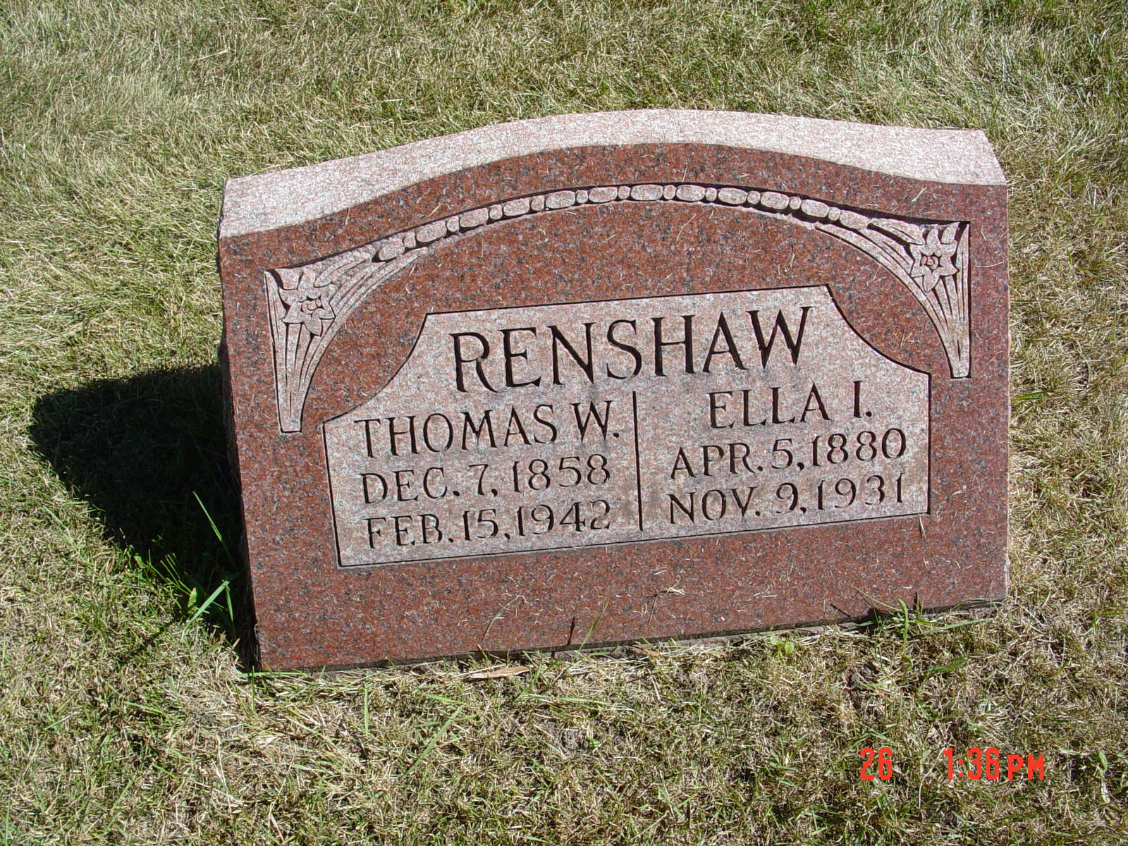 Portrait of Thomas William Renshaw