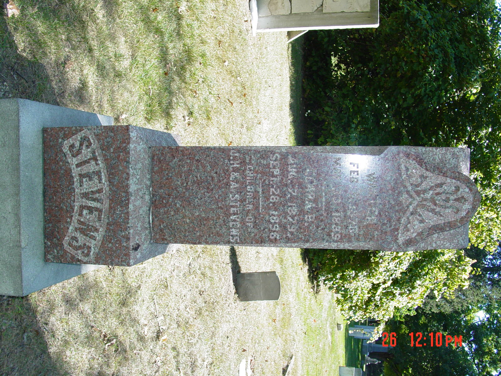 Portrait of Clara B Stevens