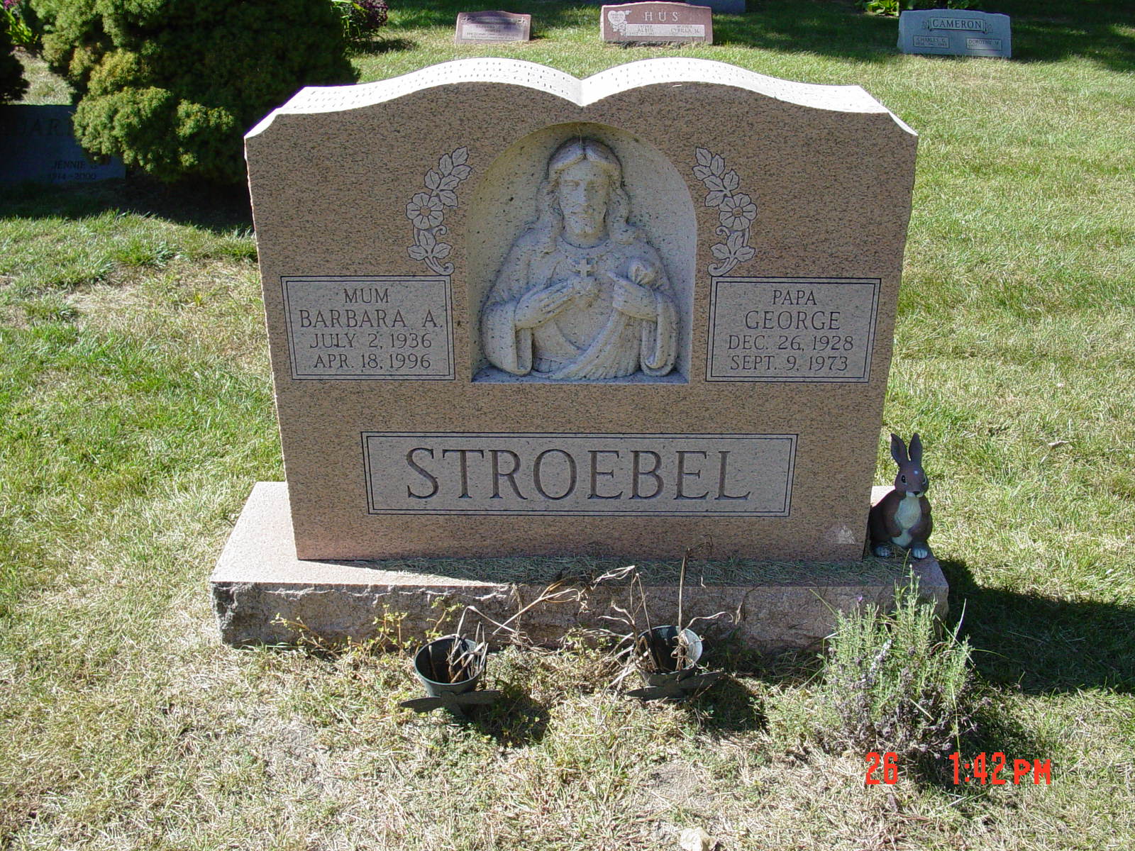 Portrait of George Stroebel