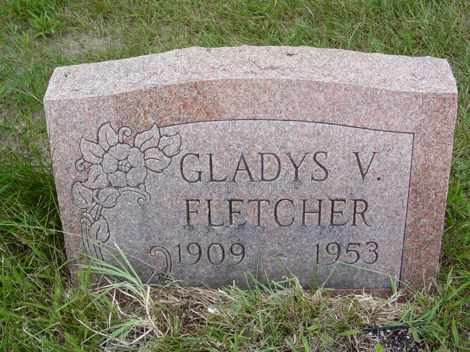 Portrait of Gladys V Fletcher