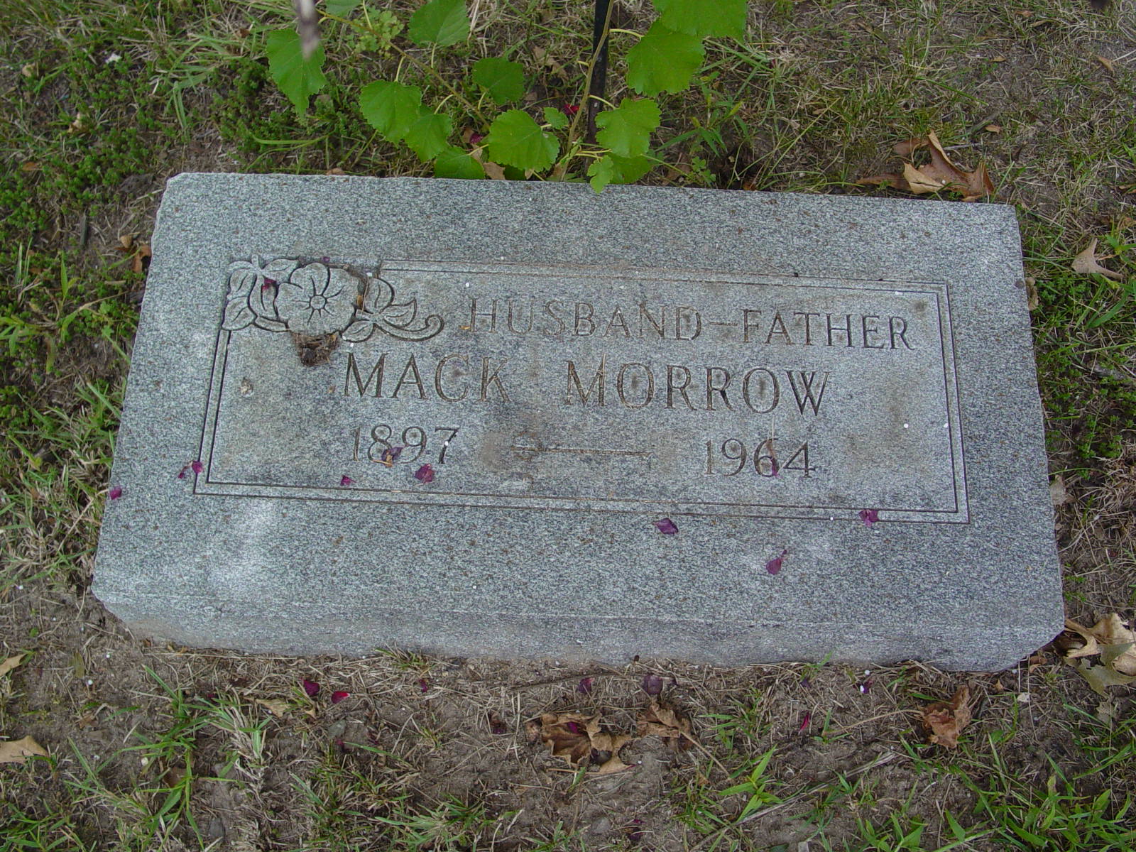 Portrait of Mack Morrow