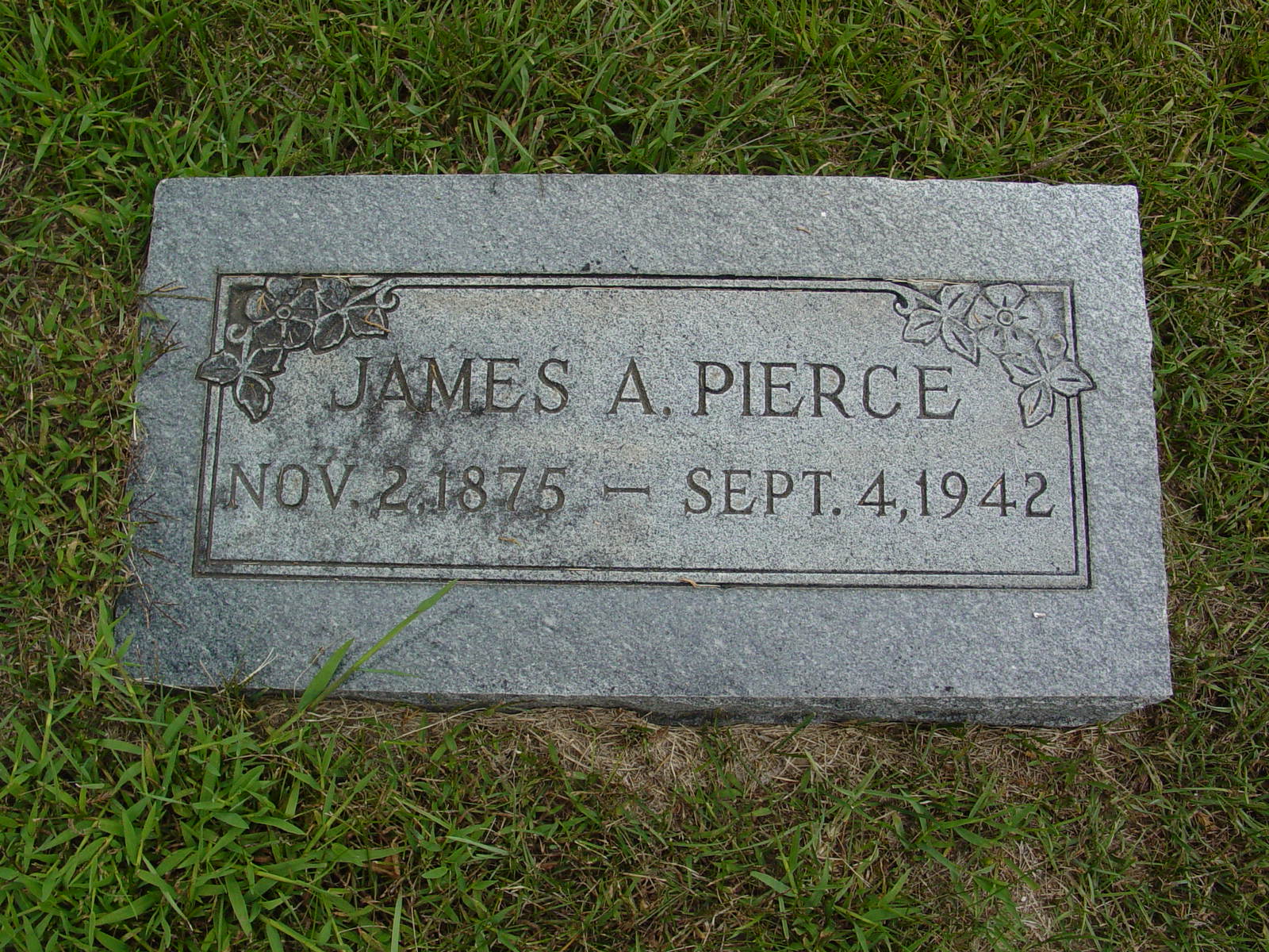 Portrait of James Pierce