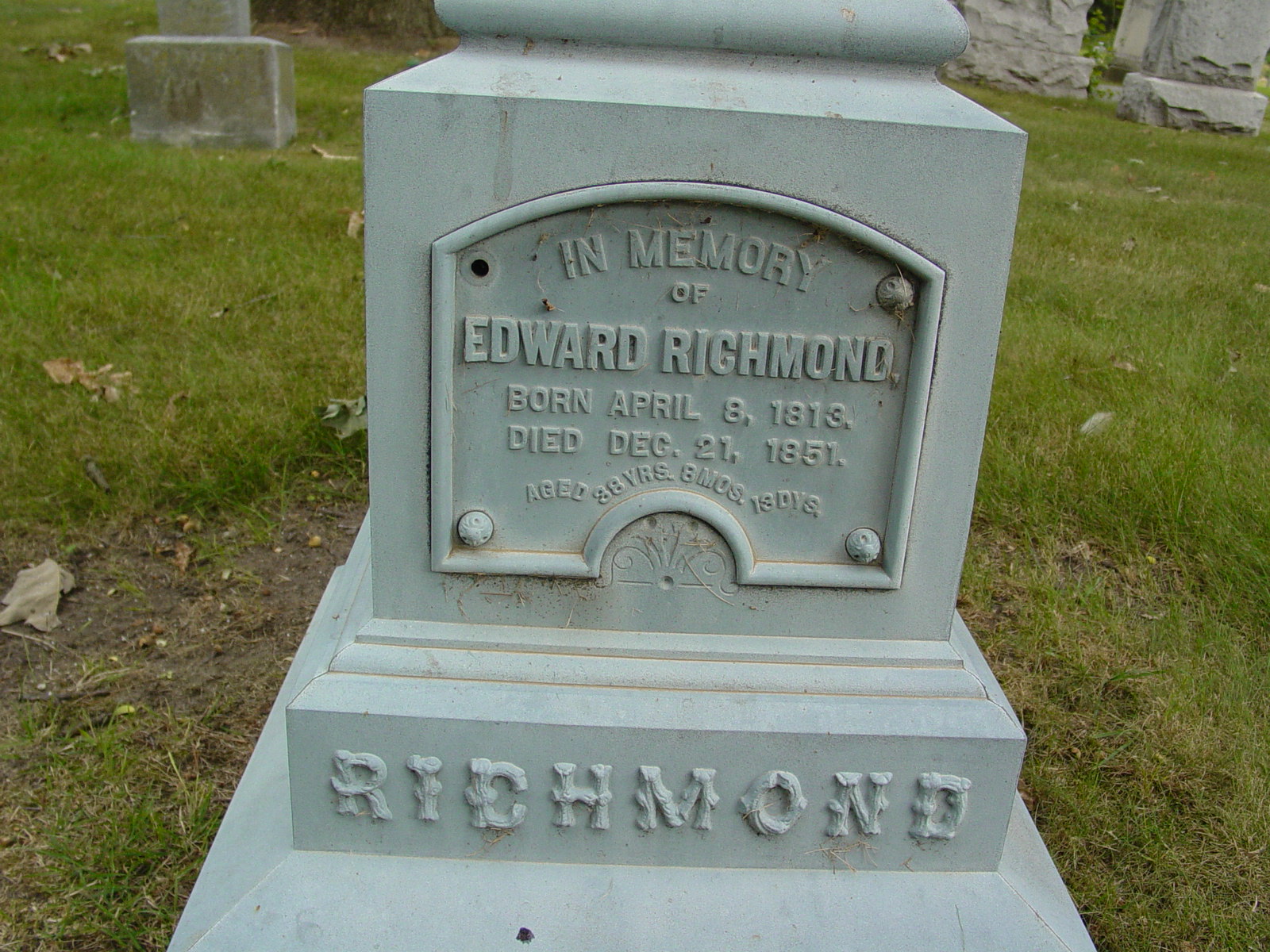 Portrait of Edward Richmond