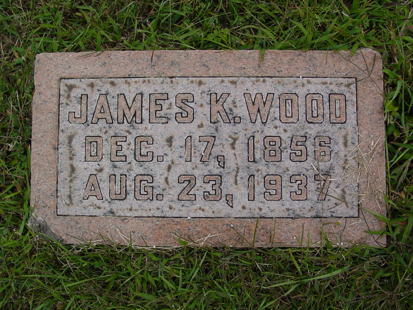 Portrait of James K Wood