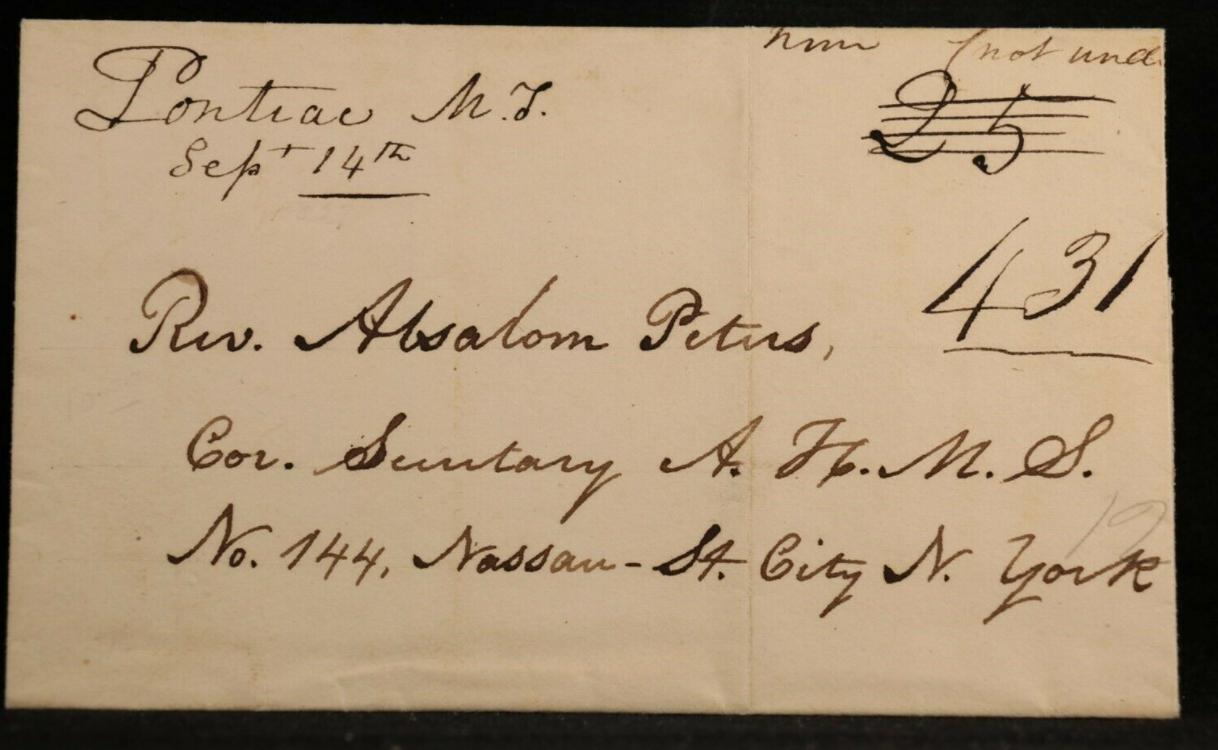 1827 Postal Cover