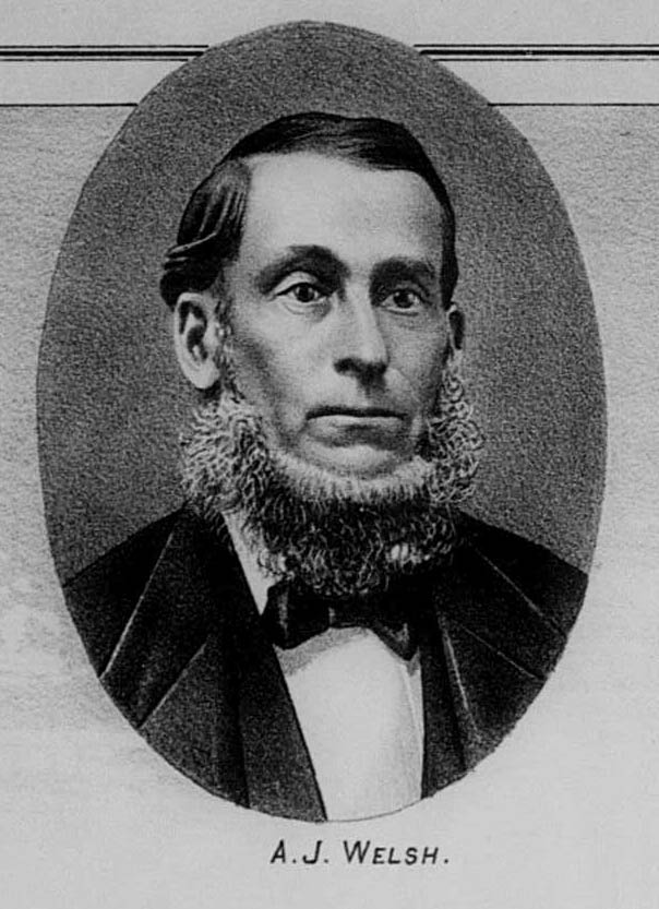 Portrait of Andrew Jackson Welsh