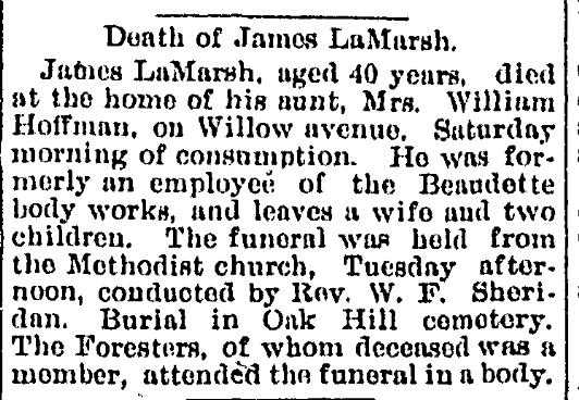 Obituary image for LaMarsh, James