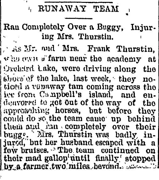 Frank Thurstin Injured